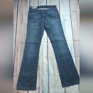 J & Company  Jeans  27 Low Rise Embellished Pockets  Blue  Cotton Casual